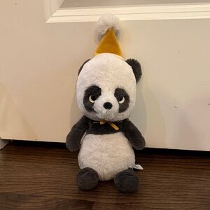 Jellycat Jollipop Panda - Plush with Yellow Hat